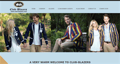 Desktop Screenshot of club-blazers.com